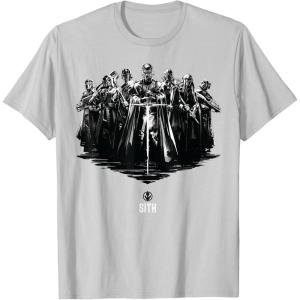 imageStar Wars The Rise of Skywalker Kylo Ren Warriors TShirtSilver Grey