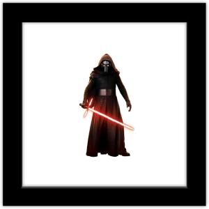 imageTrends International Gallery Pops Star Wars Saga  Kylo Ren Wall Art Wall Poster 12quot x 12quot Black Framed VersionBlack Framed Version