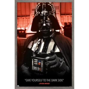 imageTrends International Star Wars Return of the Jedi  Darth Vader Wall Poster 224L x 147W Premium Unframed VersionBarnwood Framed Version