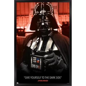 imageTrends International Star Wars Return of the Jedi  Darth Vader Wall Poster 224L x 147W Premium Unframed VersionBlack Framed Version