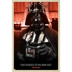 imageTrends International Star Wars Return of the Jedi  Darth Vader Wall Poster 224L x 147W Premium Unframed VersionBlonde Framed Version