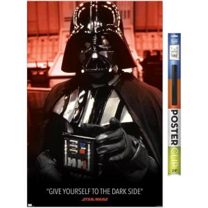 imageTrends International Star Wars Return of the Jedi  Darth Vader Wall Poster 224L x 147W Premium Unframed VersionPremium Poster  Clip Bundle