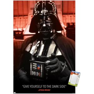 imageTrends International Star Wars Return of the Jedi  Darth Vader Wall Poster 224L x 147W Premium Unframed VersionPremium Poster  Mount Bundle