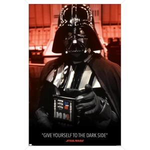 imageTrends International Star Wars Return of the Jedi  Darth Vader Wall Poster 224L x 147W Premium Unframed VersionWhite Framed Version