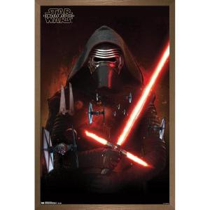 imageTrends International Star Wars The Force Awakens  Kylo Ren Wall Poster 22375quot x 34quot Premium Unframed VersionBronze Framed Version