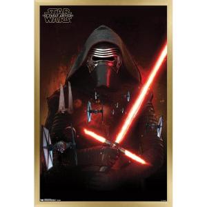 imageTrends International Star Wars The Force Awakens  Kylo Ren Wall Poster 22375quot x 34quot Premium Unframed VersionGold Framed Version