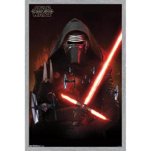 imageTrends International Star Wars The Force Awakens  Kylo Ren Wall Poster 22375quot x 34quot Premium Unframed VersionGray Framed Version