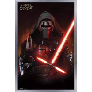 imageTrends International Star Wars The Force Awakens  Kylo Ren Wall Poster 22375quot x 34quot Premium Unframed VersionSilver Framed Version