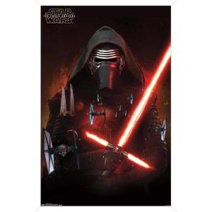 imageTrends International Star Wars The Force Awakens  Kylo Ren Wall Poster 22375quot x 34quot Premium Unframed VersionWhite Framed Version