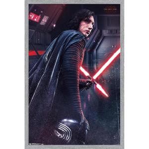imageTrends International Star Wars The Last Jedi  Kylo Wall Poster 22375quot x 34quot Premium Unframed VersionGray Framed Version
