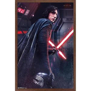 imageTrends International Star Wars The Last Jedi  Kylo Wall Poster 22375quot x 34quot Premium Unframed VersionMahogany Framed Version
