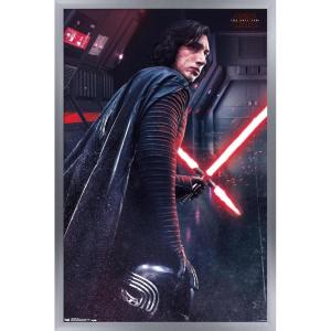 imageTrends International Star Wars The Last Jedi  Kylo Wall Poster 22375quot x 34quot Premium Unframed VersionSilver Framed Version
