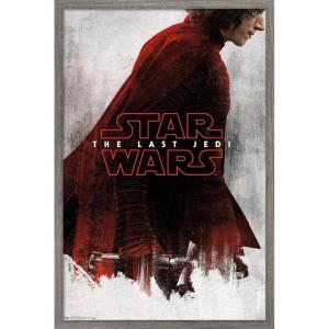 imageTrends International Star Wars The Last Jedi  Red Kylo Wall Poster 34L x 224W Premium Unframed VersionBarnwood Framed Version