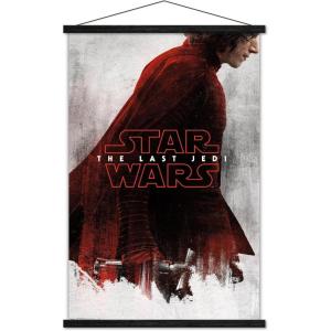 imageTrends International Star Wars The Last Jedi  Red Kylo Wall Poster 34L x 224W Premium Unframed VersionPremium Print and Black Hanger Bundle