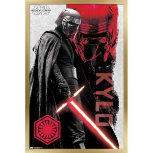 imageTrends International Star Wars The Rise Of Skywalker  Kylo Ren Wall Poster 22375quot x 34quot Premium Unframed VersionGold Framed Version