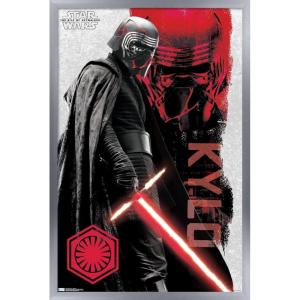 imageTrends International Star Wars The Rise Of Skywalker  Kylo Ren Wall Poster 22375quot x 34quot Premium Unframed VersionSilver Framed Version
