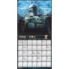 image2024 Star Wars The Mandalorian  The Child Mini Wall Calendar Bilingual French English and French Edition