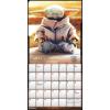 image2024 Star Wars The Mandalorian  The Child Mini Wall Calendar Bilingual French English and French Edition