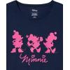imageAmazon Essentials Disney  Marvel  Star Wars  Princess Womens ShortSleeve CrewNeck TShirts Pack of 2Forever Minnie