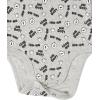 imageAmazon Essentials Disney  Marvel  Star Wars Unisex Babies LongSleeve Bodysuits Pack of 5Mickey Expressions
