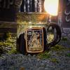 imageBones Coffee Company Wookiee Cookie Handthrown Mug  Brown Coffee Mug  14 oz Ceramic Novelty Drinking Cup Inspired by Star WarsArmy of the Dark Chocolate