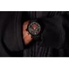 imageCitizen Mens EcoDrive Star Wars Darth Maul Mastermind Chronograph Black Ion Plated Stainless Steel Case WatchBlack Cordura Nylon Strap Black Dial Model CA076602W