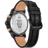 imageCitizen Mens EcoDrive Star Wars Darth Maul Mastermind Chronograph Black Ion Plated Stainless Steel Case WatchBlack Cordura Nylon Strap Black Dial Model CA076602W