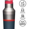 imageCorkcicle Star Wars Insulated Canteen Travel Water Bottle Triple Insulated Stainless Steel Easy Grip Straw Mouth Keeps Beverages Cold for 25 Hours or Warm for 12 Hours 20 oz ChewbaccaThor