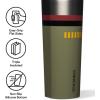 imageCorkcicle Star Wars Insulated Canteen Travel Water Bottle Triple Insulated Stainless Steel Easy Grip Straw Mouth Keeps Beverages Cold for 25 Hours or Warm for 12 Hours 20 oz ChewbaccaBoba Fett
