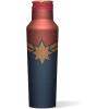 imageCorkcicle Star Wars Insulated Canteen Travel Water Bottle Triple Insulated Stainless Steel Easy Grip Straw Mouth Keeps Beverages Cold for 25 Hours or Warm for 12 Hours 20 oz ChewbaccaCaptain Marvel