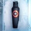 imageCorkcicle Star Wars Insulated Canteen Travel Water Bottle Triple Insulated Stainless Steel Easy Grip Straw Mouth Keeps Beverages Cold for 25 Hours or Warm for 12 Hours 20 oz ChewbaccaCaptain America
