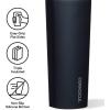 imageCorkcicle Star Wars Insulated Canteen Travel Water Bottle Triple Insulated Stainless Steel Easy Grip Straw Mouth Keeps Beverages Cold for 25 Hours or Warm for 12 Hours 20 oz ChewbaccaCaptain America