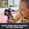 imageLEGO Star Wars Darth Vader Mech 75368 Buildable Star Wars Action Figure This Collectible Star Wars Toy for Kids Ages 6 and Up Features an Opening Cockpit Buildable Lightsaber and 1 MinifigureNo Color