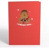 imageLovepop Valentines Day Card for Her Him  3D Star Wars Greeting PopUp Cards  BB8 Mine  5quot x 7quot  Blank Notecard ampamp Envelope IncludedChewbacca I Chews You
