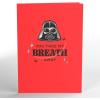 imageLovepop Valentines Day Card for Her Him  3D Star Wars Greeting PopUp Cards  BB8 Mine  5quot x 7quot  Blank Notecard ampamp Envelope IncludedDarth Vader You Take my Breath Away