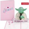 imageLovepop Valentines Day Card for Her Him  3D Star Wars Greeting PopUp Cards  BB8 Mine  5quot x 7quot  Blank Notecard ampamp Envelope IncludedNesting Cards