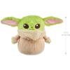 imageMattel Star Wars Grogu Plush 12inch Toy Figure Soft n Fuzzy Character Doll with Sounds Press Hands to Activate