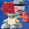 imagePlayDoh Star Wars The Mandalorian Launching Speeder Playset Bendy Grogu ampamp 4 Inch Mando Action Figures Imagination Toys for 4 Year Old Boys ampamp Girls ampamp Up