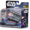 imageSTAR WARS Micro Galaxy Squadron Starfighter Class Darth VaderS TIE Advanced  5Inch Vehicle with 1Inch Micro FigureBlack