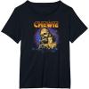 imageStar Wars  Chewbacca Metal Inspired TShirtBlack