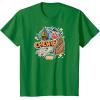 imageStar Wars  Chewbacca Stickers TShirtKelly Green
