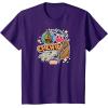 imageStar Wars  Chewbacca Stickers TShirtPurple