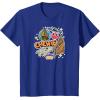 imageStar Wars  Chewbacca Stickers TShirtRoyal Blue