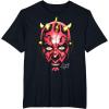 imageStar Wars  Darth Maul Face TShirtBlack