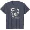 imageStar Wars  Darth Vader Collage TShirtHeather Blue
