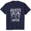 imageStar Wars  Galactic Empire Metal Inspired TShirtNavy Blue