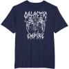 imageStar Wars  Galactic Empire Metal Inspired TShirtNavy Blue