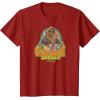 imageStar Wars  Retro Chewbacca TShirtCranberry Red