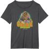 imageStar Wars  Retro Chewbacca TShirtDark Heather Grey