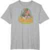 imageStar Wars  Retro Chewbacca TShirtHeather Grey